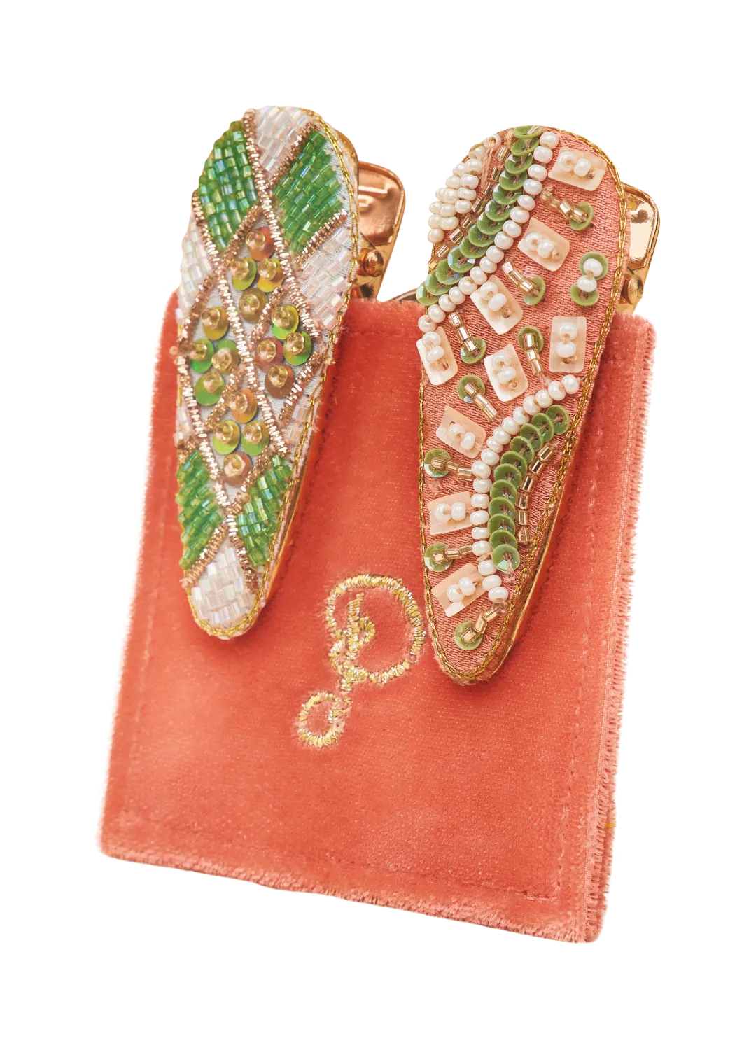 Hair Clips - Sunny &amp; Check