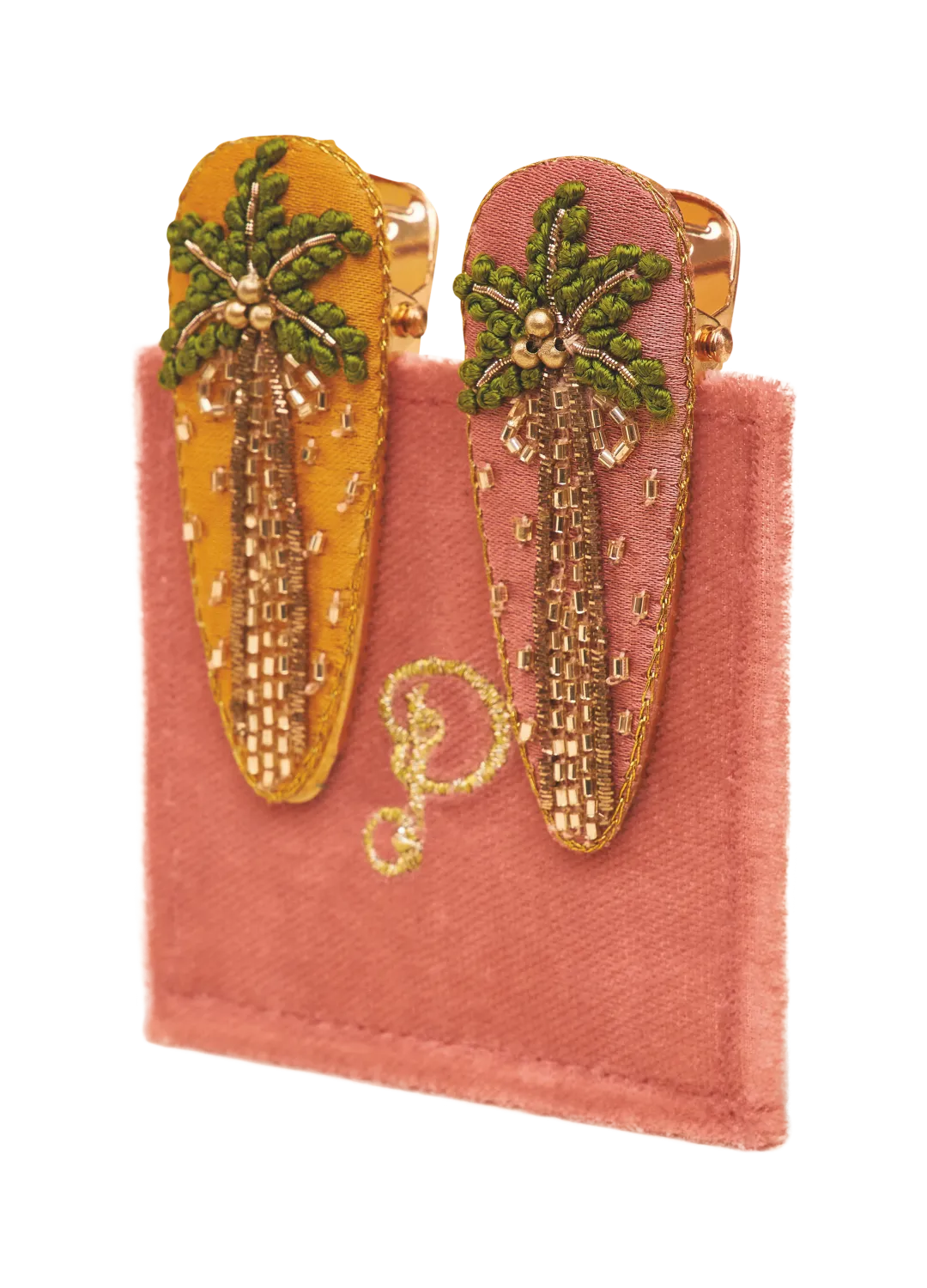 Hair Clips - Palm Trees