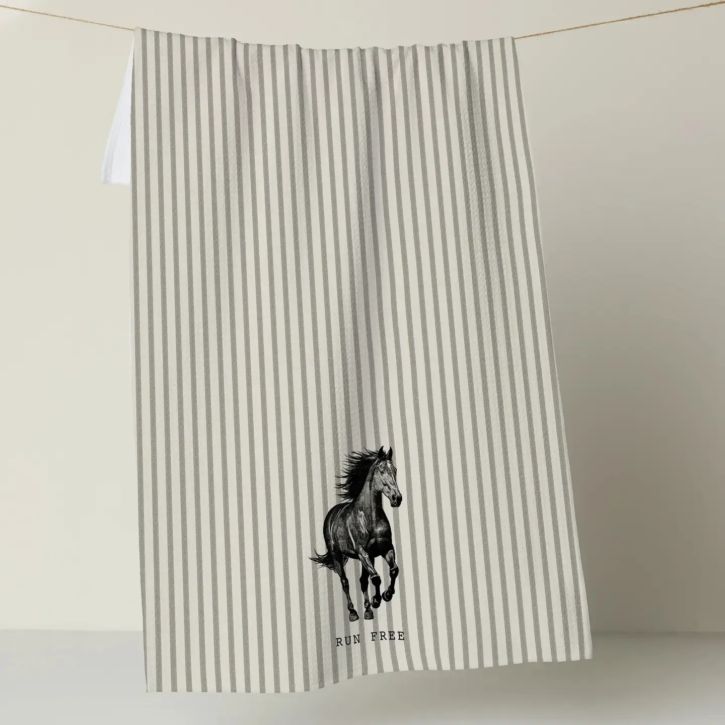 Run Free Tea Towel
