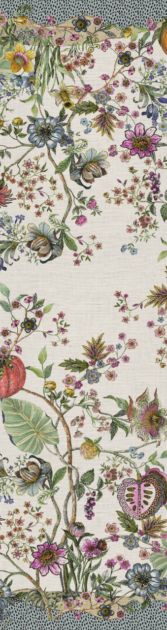 Biloba Runner Tablecloth 45 x 170 cm - Naturale