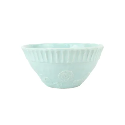Pietra Fiori Aqua Serving Bowl