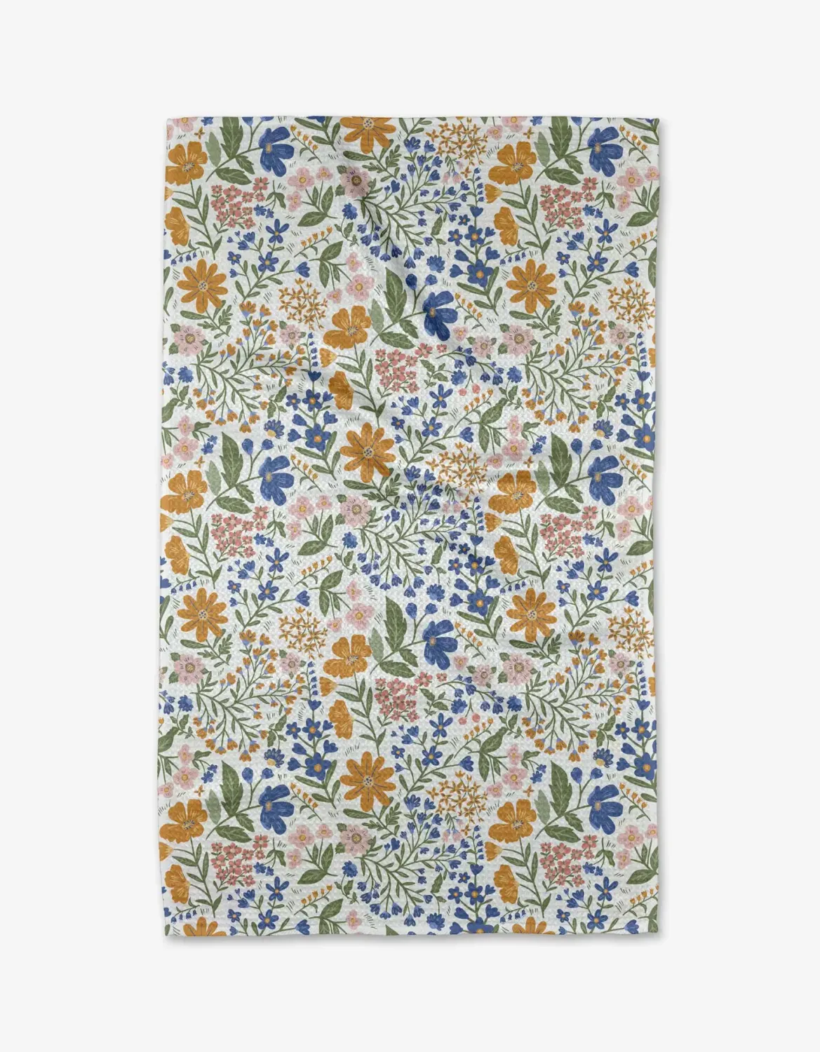 Cottage Meadow Pastel Tea Towel