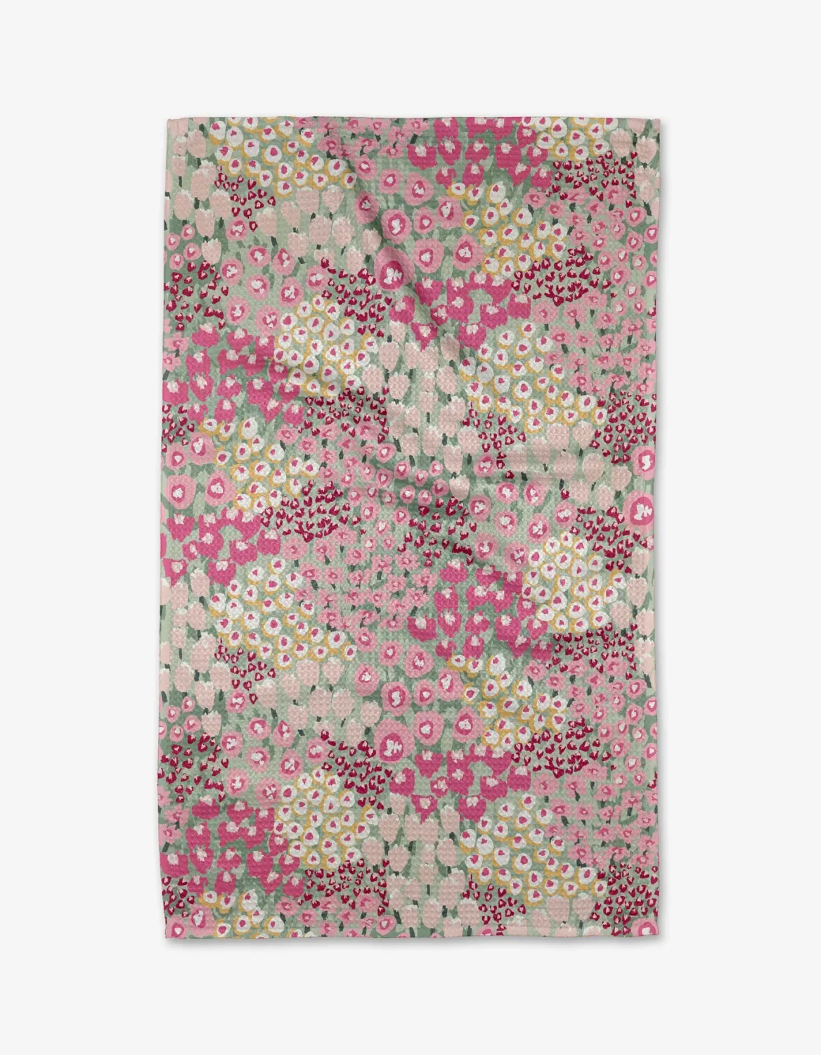 Bloomed For Spring Geometry Tea Towel