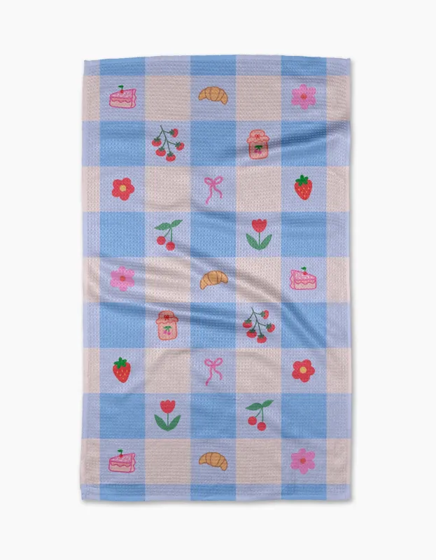 Little Picnic Things Geometry Tea Towel