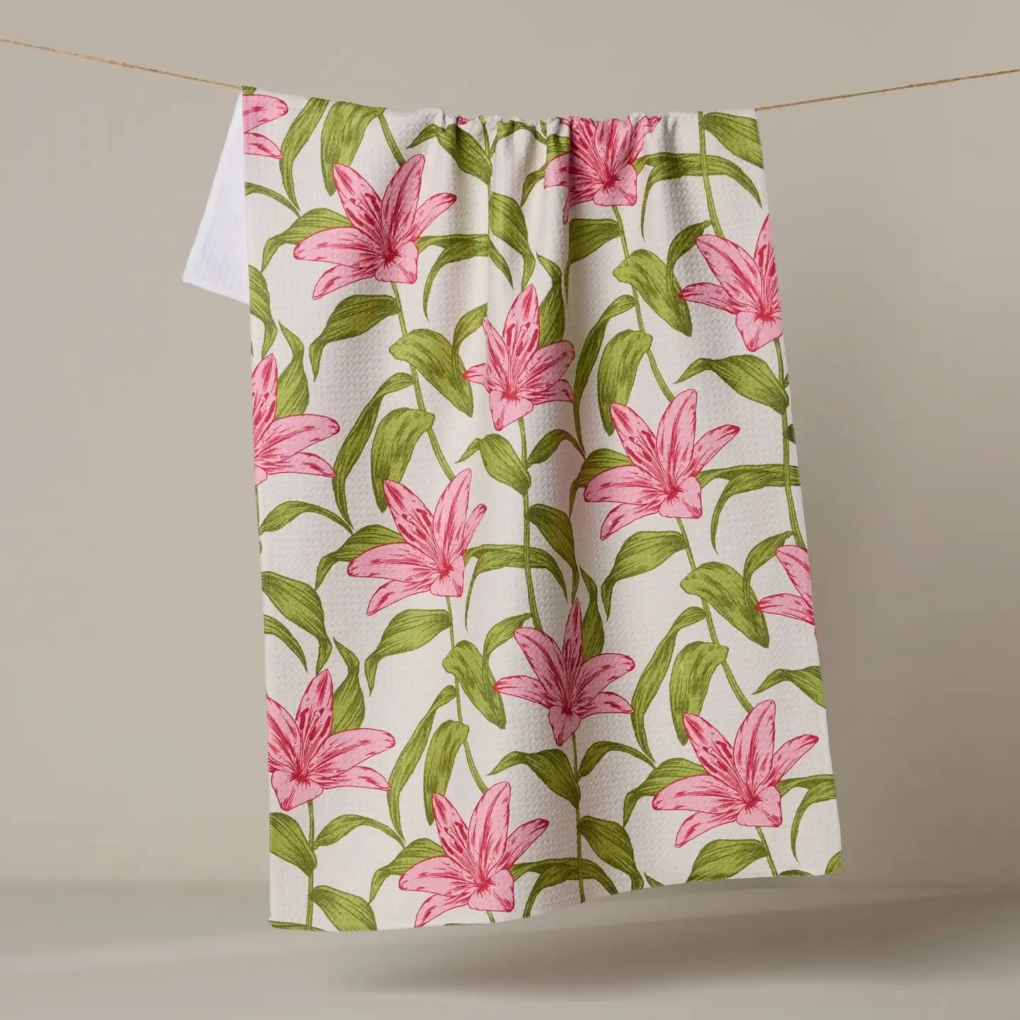 Mother Lily Geometry Tea Towel