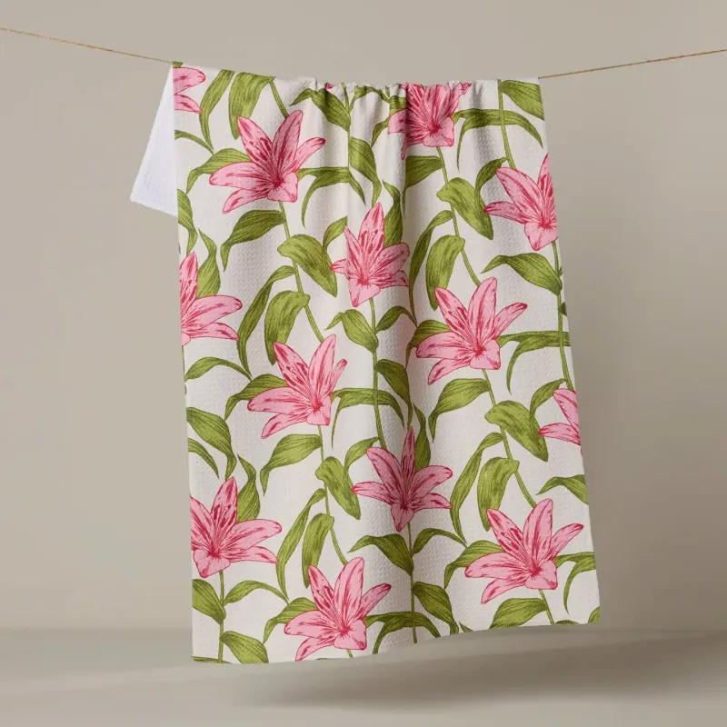 Mother Lily Geometry Tea Towel