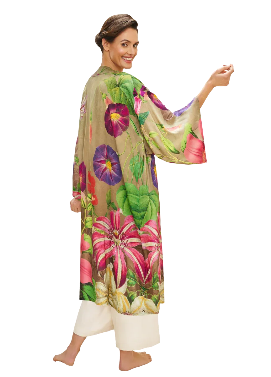 Oversized Botanical Kimono