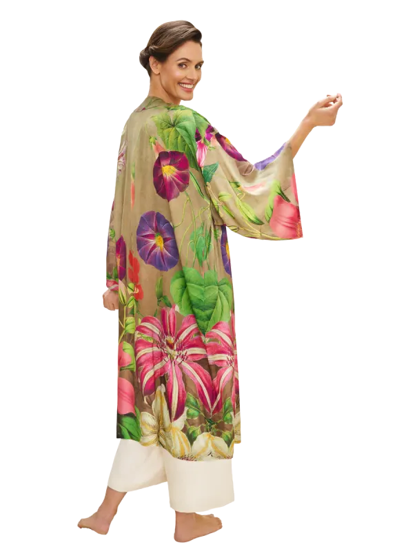 Oversized Botanical Kimono