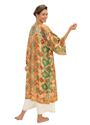 Cream Ikat Kimono