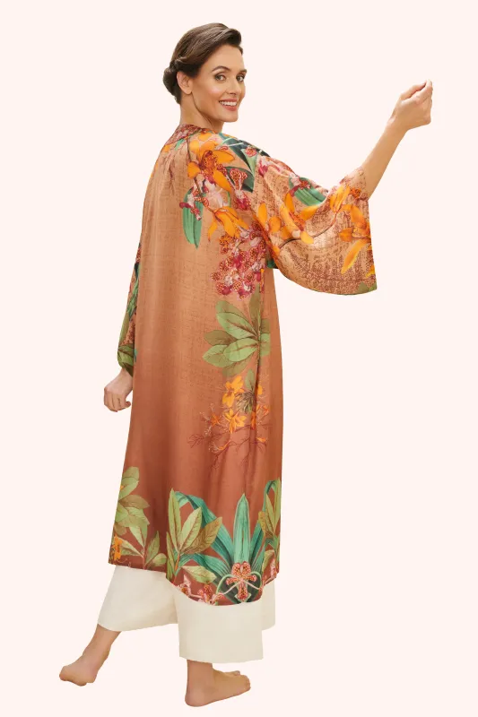 Botany Bliss Kimono - Taupe