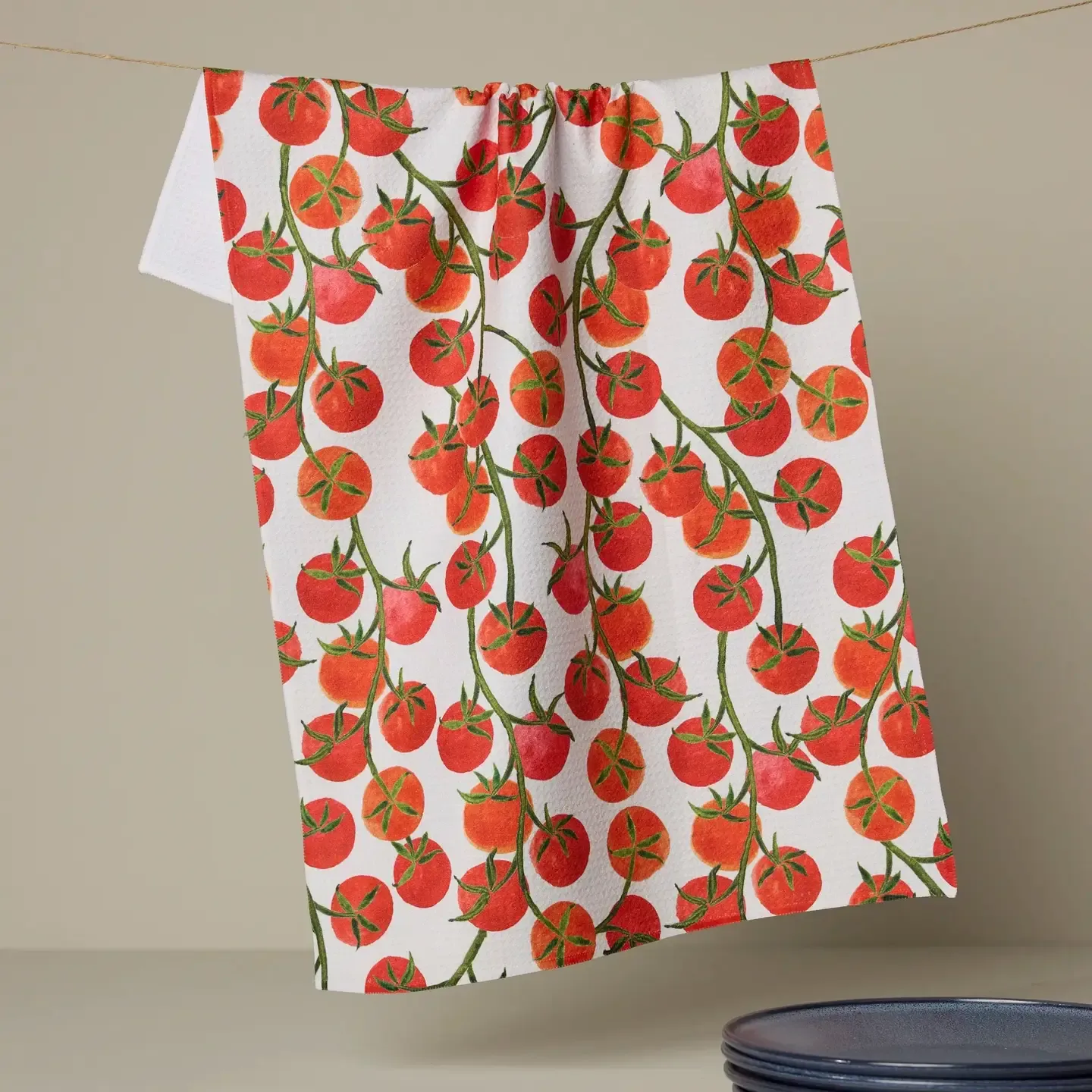 Ripe and Ready Geometry Tea Towels