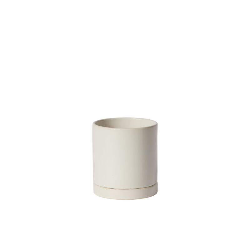 Romey Pot - 4.25" x 4.75" White