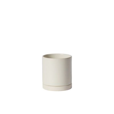 Romey Pot - 4.25" x 4.75" White