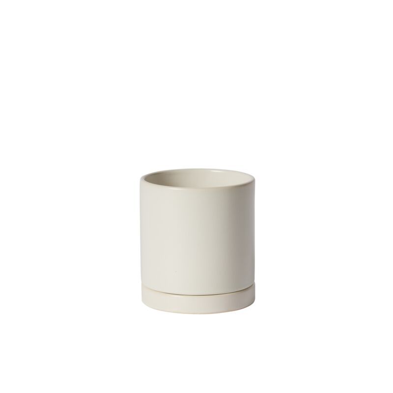 Romey Pot - 5" x 5.75" - White
