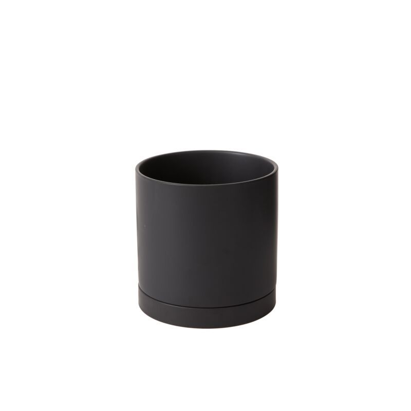 Romey Pot - 7" x 7" Black