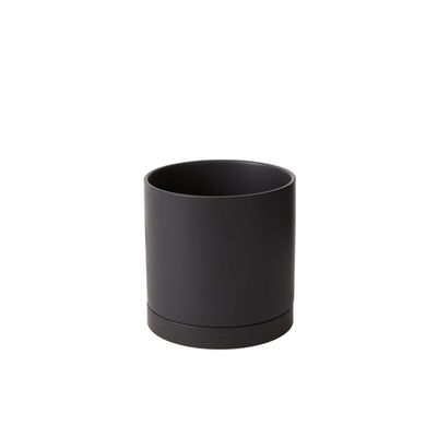 Romey Pot - 7" x 7" Black