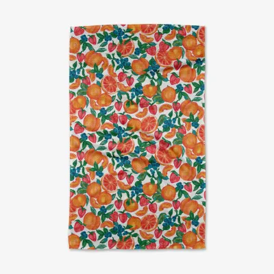 Zesty Life Geometry Tea Towel