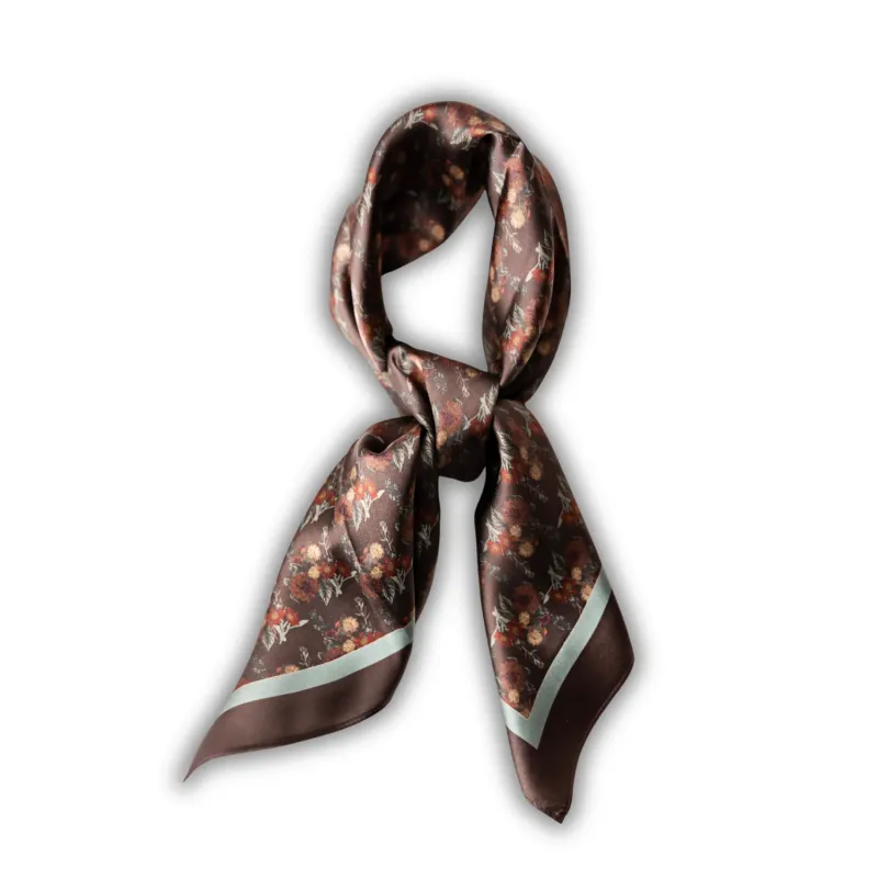 Silk Scarf 35" x 35" - Fall from Grace