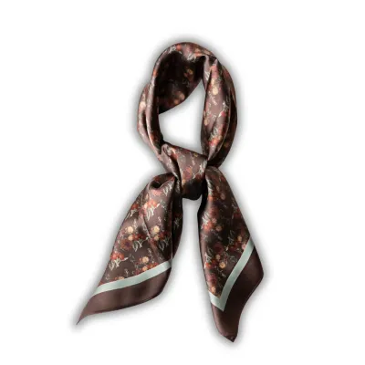 Silk Scarf 35" x 35" - Fall from Grace