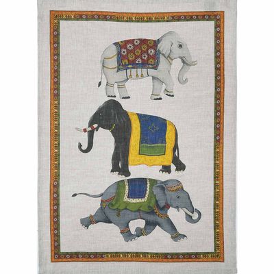 Barnum Elefanti Kitchen Towel 50 x 70cm