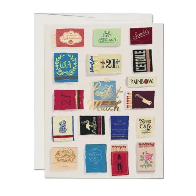 Matches Love Greeting Card