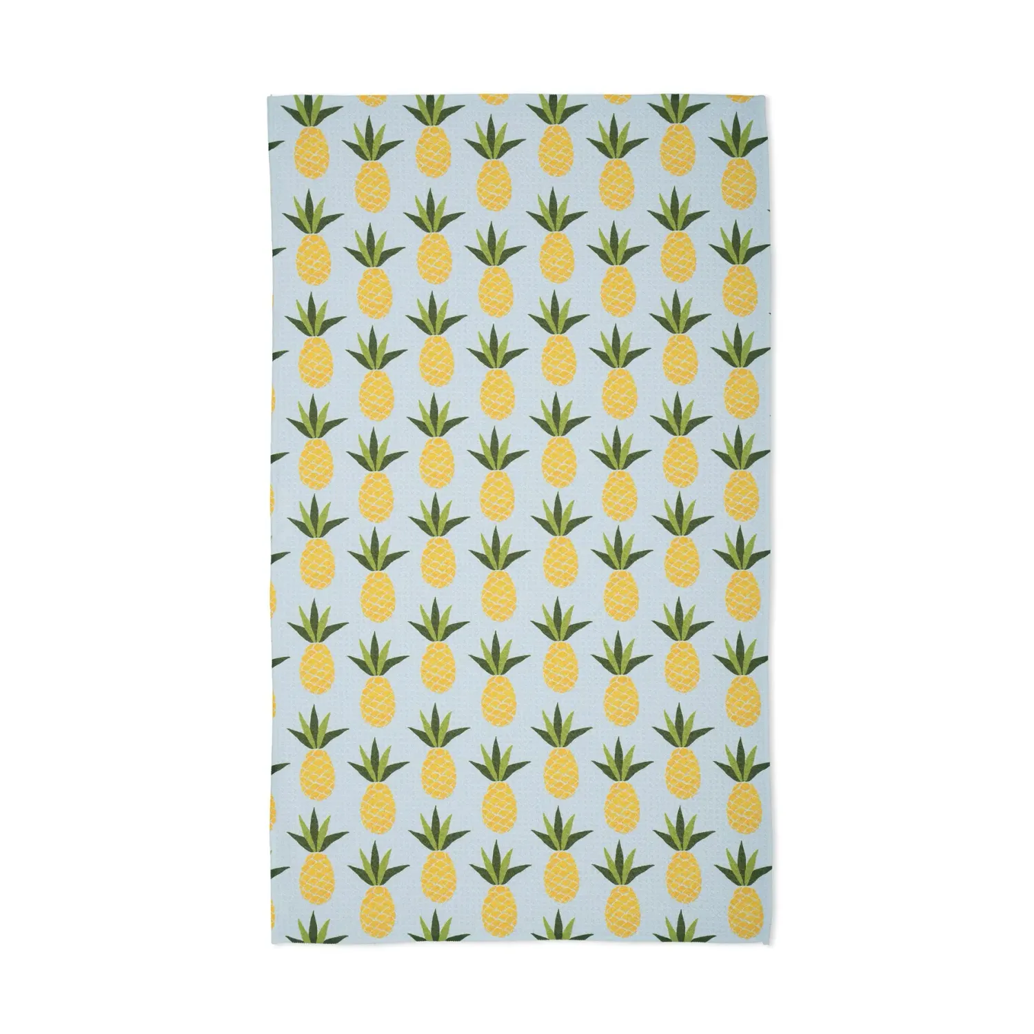 Sweet Pineapple Geometry Tea Towel