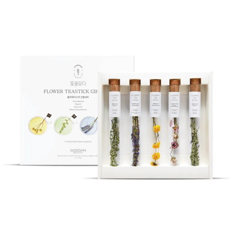 Combination Flower Tea Stick Gift Set / 5