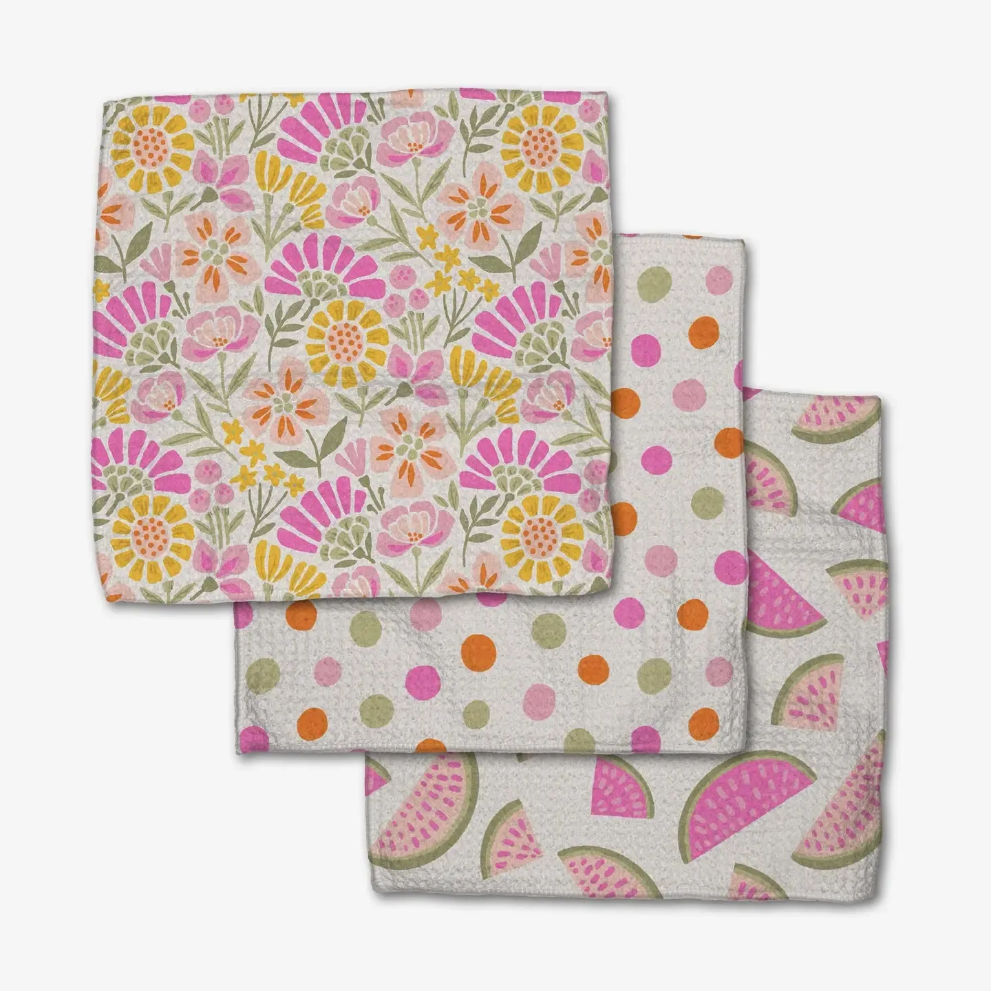 Neo Ray Geometry Dishcloth Set