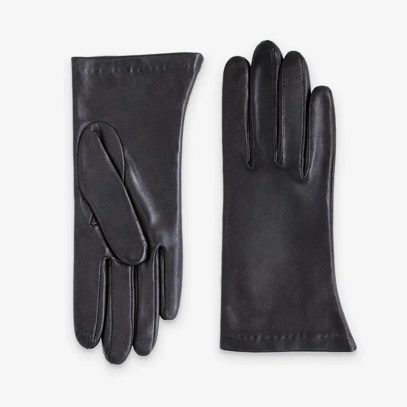 Lambskin Leather Gloves with Silk Lining