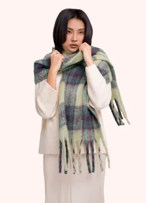 Flora Scarf - Damson