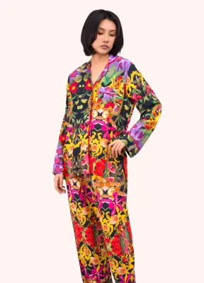 Botanical Kaleidoscope Long Pyjamas