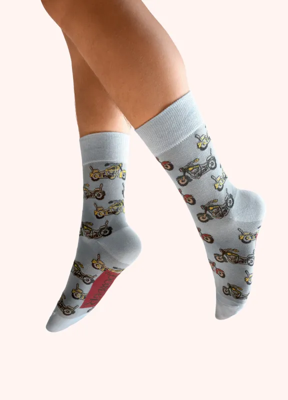 Vintage Motorbikes Men's Socks