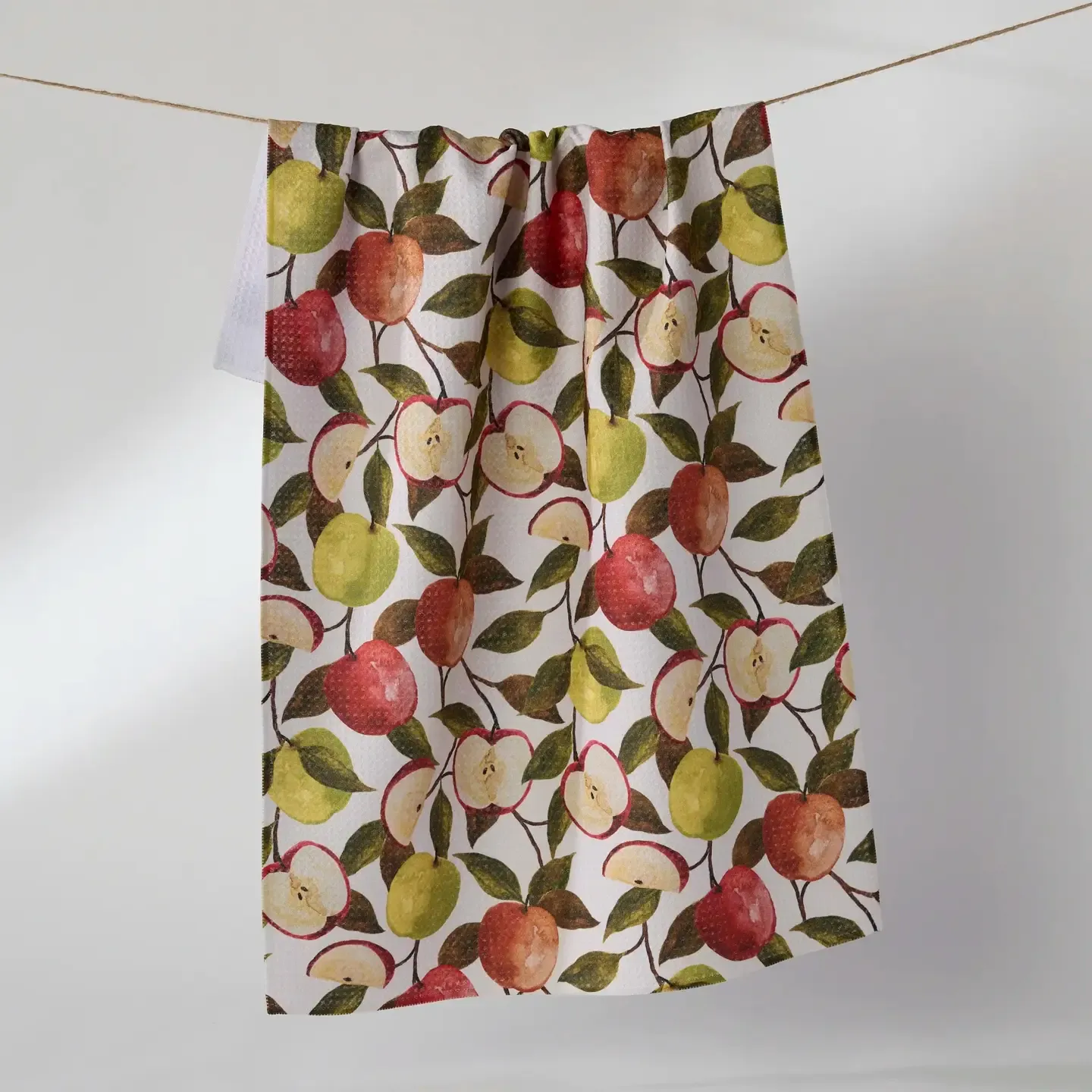 Honeycrisp Geometry Tea Towel