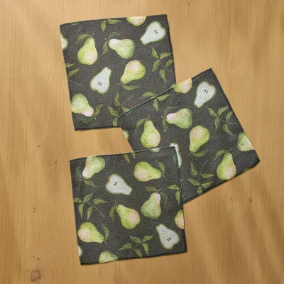Pearwood Geometry Dishcloth Set