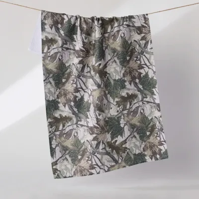Dad Camo Geometry Tea Towel