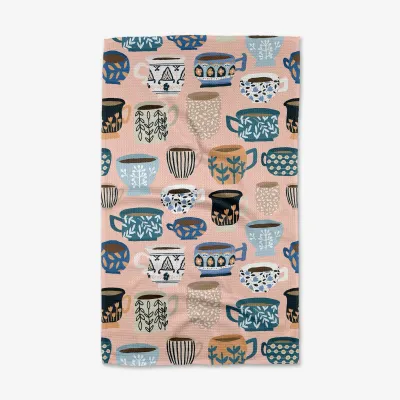 Les Tasses Geometry Tea Towel