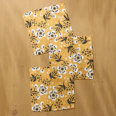 Marrow Bloom Geometry Dishcloth Set