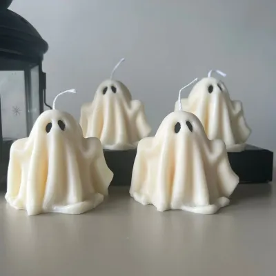 Ghost Halloween Soy Candle