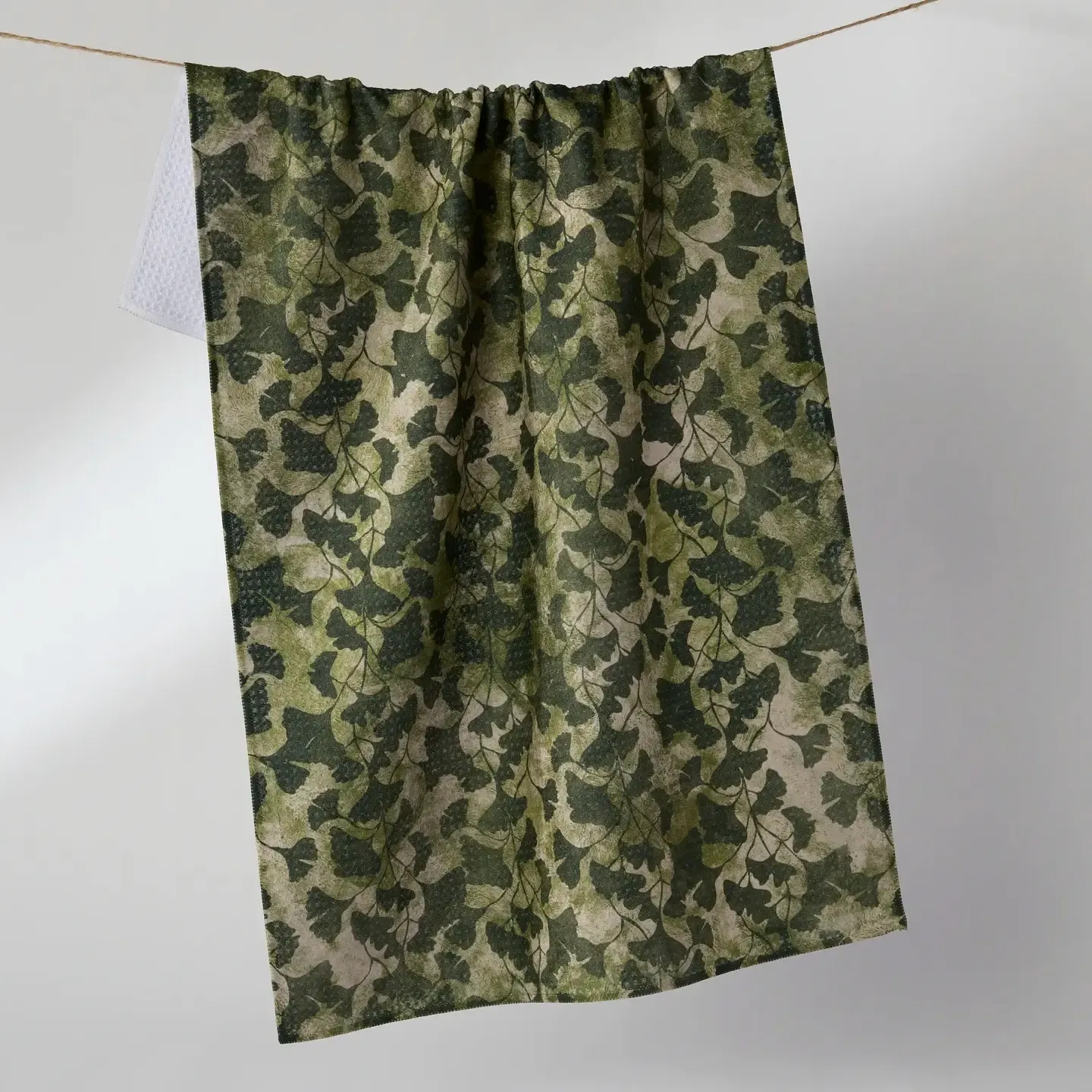 Shadow Grove Geometry Tea Towel
