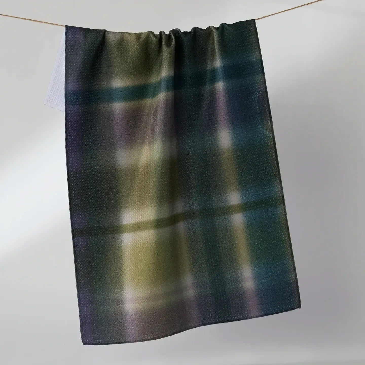 Bracken Geometry Tea Towel