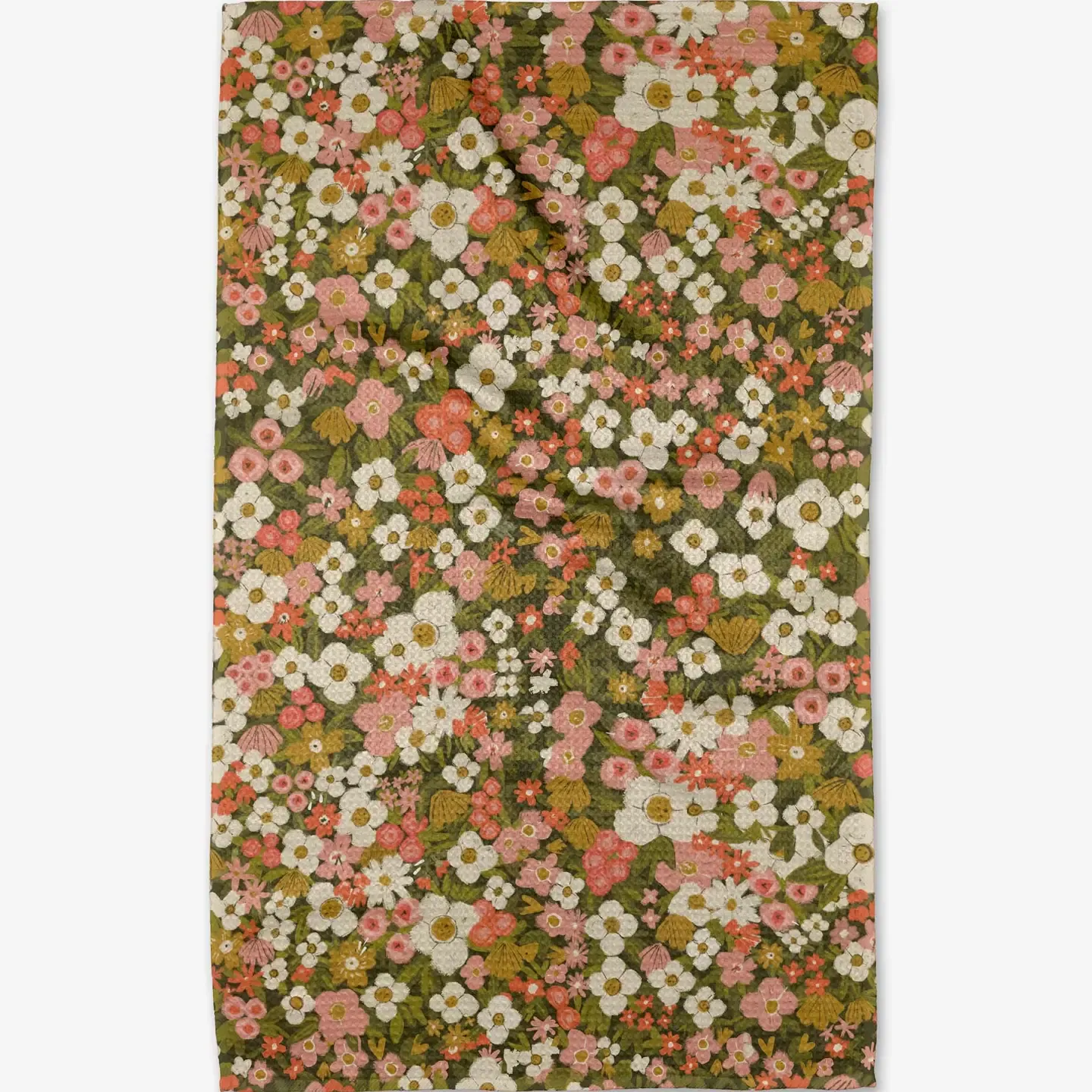 Gilded Garden Geometry Tea Towel