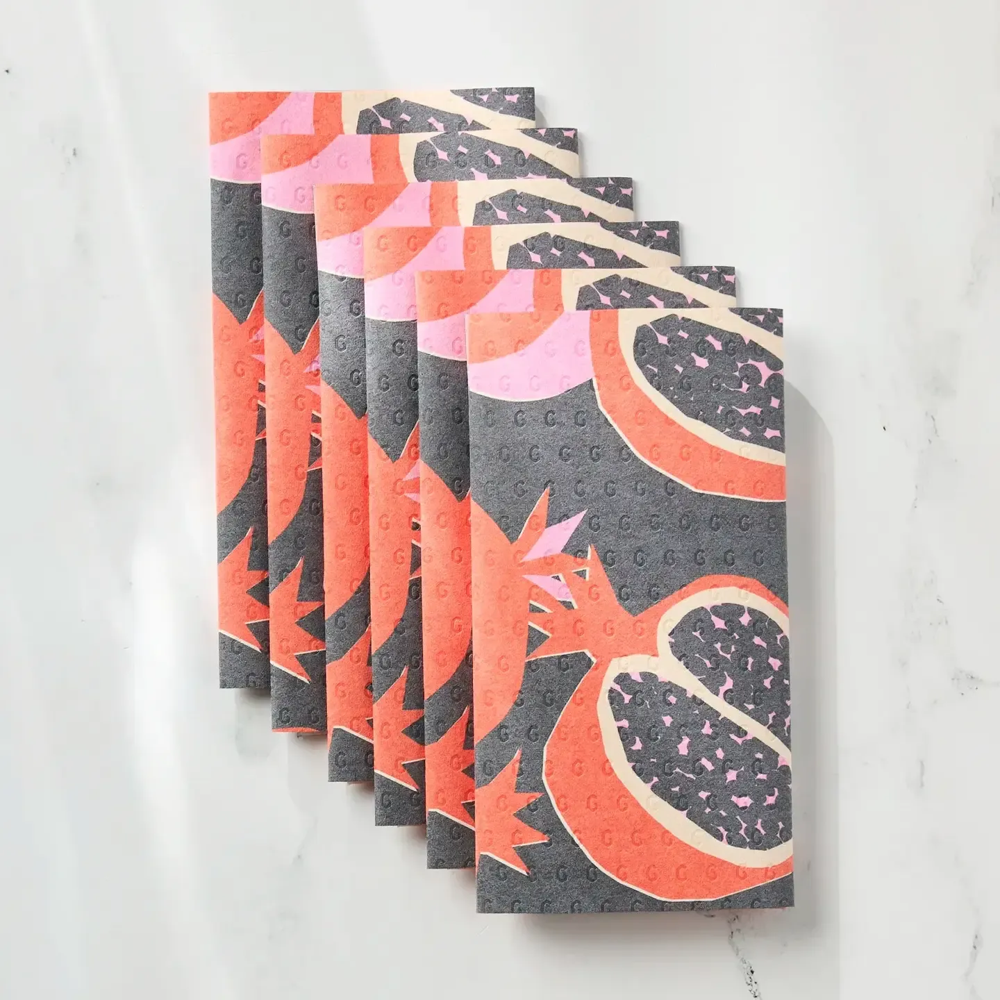 Graphic Pomegranates Geometry Not Paper Towel