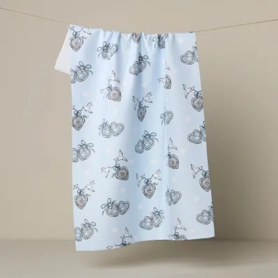 Peace Doves Geometry Tea Towel