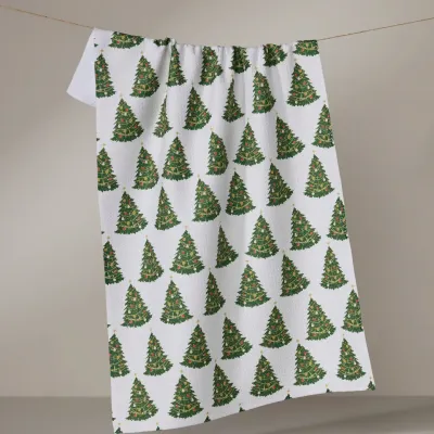 Decked Out Geometry Tea Towel