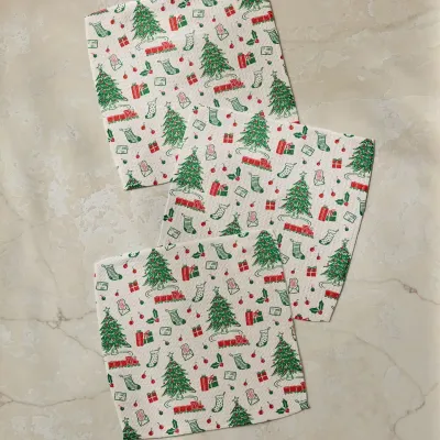Holiday Jubilee Geometry Dishcloth Set