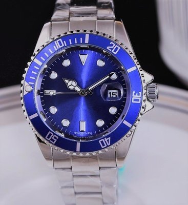 Replica Rolex Submariner Blue Face - Quartz