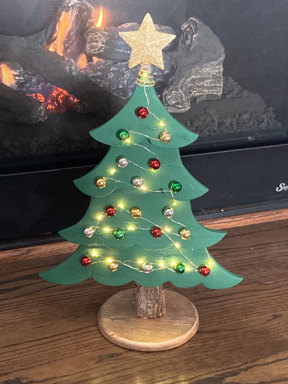 Lighted Christmas Tree