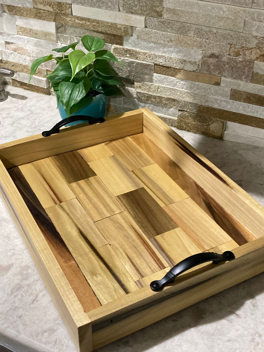 Wood Tray 8
