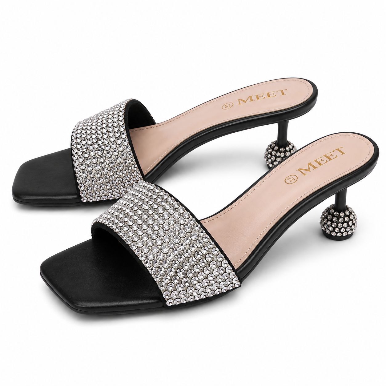Princess, Colour: Black, Size: US 6/ EU 37
