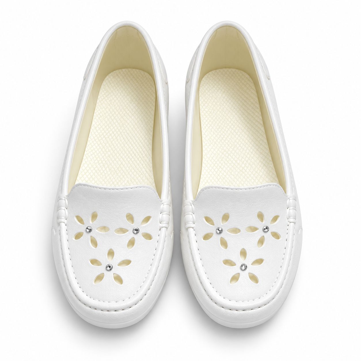 Slyde, Color: White, Size: 36